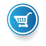 Shopping cart sign vector N4