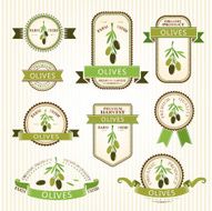 Olives labels