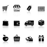 Sales and retail icons