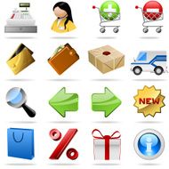 Shopping Icons N287