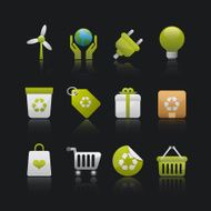 Matte Series Icon - Go Green