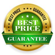 Green gold best price badge with ribbon N2