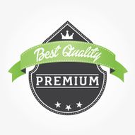 Premium quality label vector illustration N3