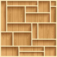 Wooden shelves N2