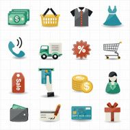 Shopping Icons N290