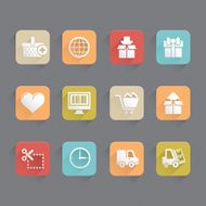 Linned Icons - Shopping N2