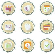 Flat icons set 4 N5