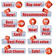 Shopping buy and sale label N11