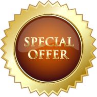 Special Offer Advertisement Shield
