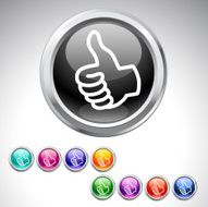 Like &amp; recommend button set