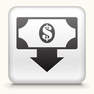 Square Button with Money Deposit N2