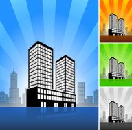 Commercial Building Color Set N15