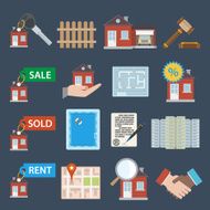 Real Estate Icons N66