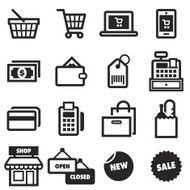 Shopping Icons N303