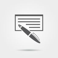 cheque icon N4