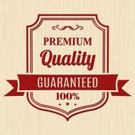 Premium Quality Guranteed 100 Badge - VECTOR N2