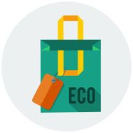 Bag with paper handles N2