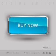 Chrome button with color plastic inside N5
