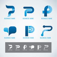 Logo and Symbol design P concept