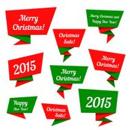 Holiday Sale vector elements