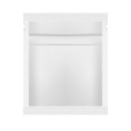 White Blank Foil Packaging Template Vector N2
