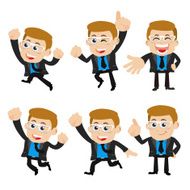 Set of businessman characters N30