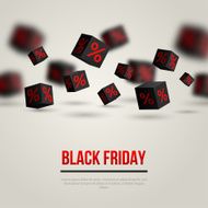 Black Friday sale poster Vector illustration N5