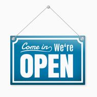 retro open sign N5