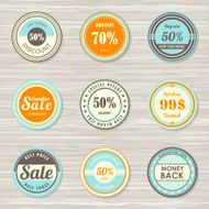 Vintage labels set money back sale best discount hot price