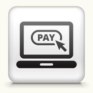 Square Button with Pay Online