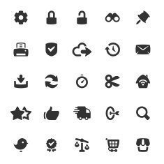 Web & eCommerce Icon Set
