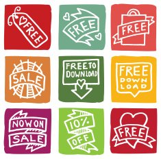 Shopping and E-commerce Icons N2
