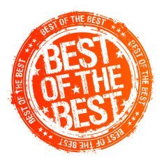 Best of the best stamp