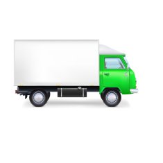 Commercial delivery cargo truck N3