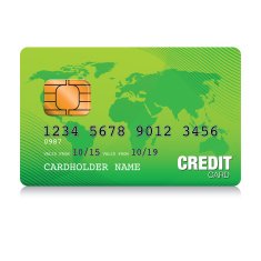 green credit card N3