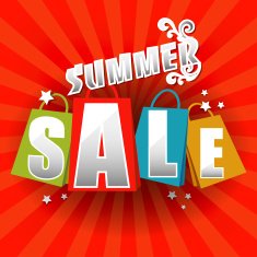 Summer Sale poster with N2