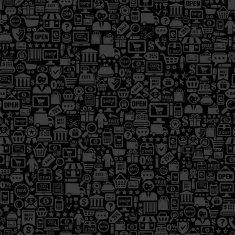 Shopping and Commerce on Seamless Background N2