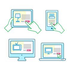 online shopping concept N63