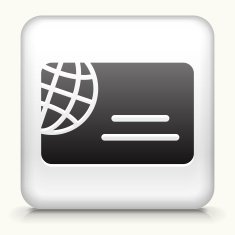 Square Button with Credit Card N4