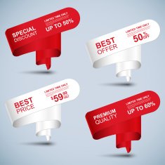 Collection sale banners
