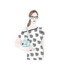 fashion ILLUSTRATION - HAND DRAWN WATERCOLOR illustration