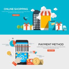 Flat design illustration concepts N2