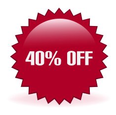 Forty Percent Off