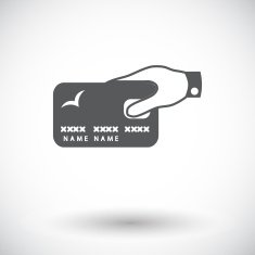 Credit card single icon N5