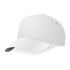 White baseball cap template N2