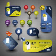 Collection Of Website Elements N6