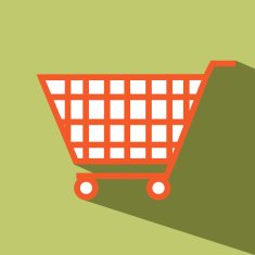 Shopping cart vector icon N3