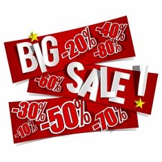 Big Sale On Red Banners N2