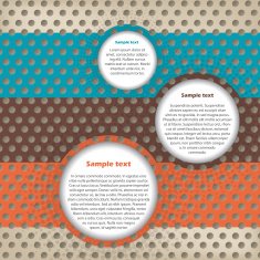Abstract background design with text containers N2