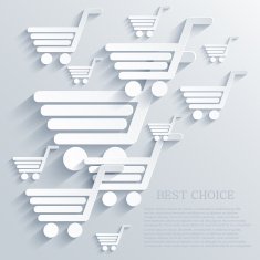 Vector shooping backgrounds Eps10